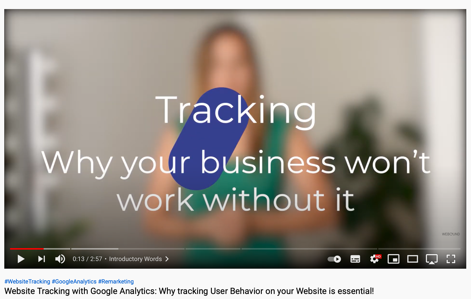 Tracking - Why your business won't work without it