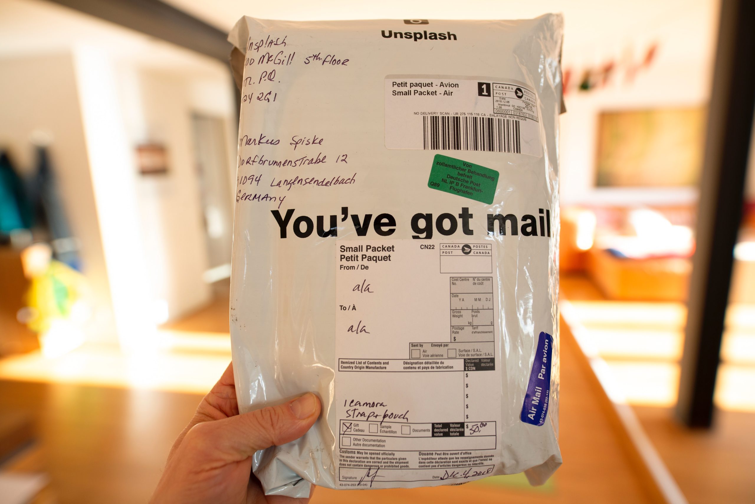 You've got mail